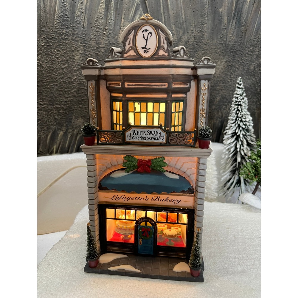 Dept 56 Christmas in the City LAFAYETTE'S BAKERY 58953 Lighted Village CIC